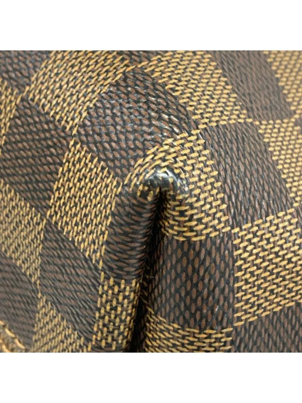 Louis Vuitton Shoulder Bag Damier Gray Souffle PM Ebene